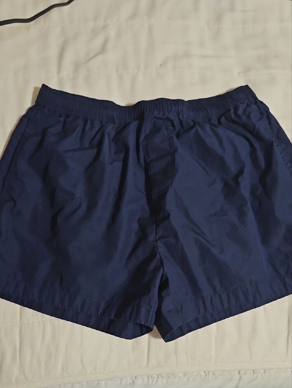Octobers Very Own Women's Navy Athletic Shorts with Elastic Waist